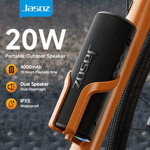 Hifi Không Dây Di Động Bt 52 Bluetooth Loa Hộp 20W Không Thấm Nước Hình Dạng Xi Lanh Với RGB Đầy Màu Sắc Ánh Sáng Ngoài Trời Karaoke - Product Image 2