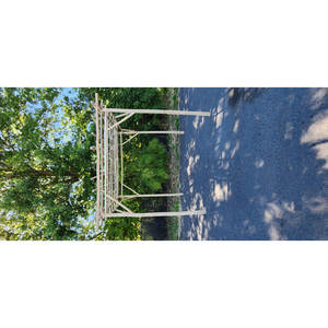 Pergola en bois massif DreamCraft 10 pi L x 10 pi P, construction de jardin facile à assembler, résistante au vent et aux rongeurs, pression naturelle 4x4 - Product Image 5