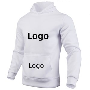 Vente en gros 2025 personnalisé 340 GSM sweats à capuche pour hommes personnaliser vierge décontracté surdimensionné sweat à capuche impression broderie Logo pour unisexe - Product Image 2