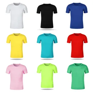 T-shirt 100% coton biologique tricoté uni personnalisé en coton pour personnaliser l'impression de chemise de marque pour la mode épaule surdimensionnée garçons