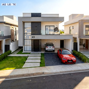 <span class=keywords><strong>Villa</strong></span> Modulare Moderna in Acciaio Leggero Zincato a Rapida Costruzione per Resistenza al Vento, ai Terremoti e Isolamento Termico - Product Image 1