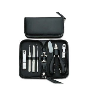 Premium <b>Professional</b> Multi-Purpose Lightweight Reusable 4 1 <b>Nail</b> Grooming Tool <b>Kit</b> Single Spring Bag for Manicure Stainless - Product Image 6
