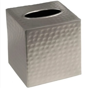 Caja de pañuelos de Metal martillado de cobre moderno indio, artículos de mesa de alta demanda para uso doméstico, venta al por mayor disponible - Product Image 2