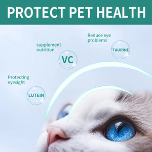 Pet Clear Vision Soft Chews con lecitina, taurina, calcio y aceite de pescado para perros y gatos, salud ocular y eliminación de manchas de lágrimas - Product Image 3