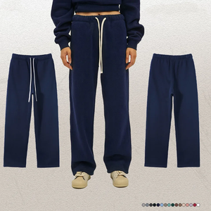 กางเกงพลุไซส์ XL สำหรับทุกเพศทุกวัยพิมพ์ลายตามสั่งเสื้อขนแกะสีนู้ดวิ่งขนาดกลางมีลูกปัดระบายอากาศได้ดี - Product Image 2