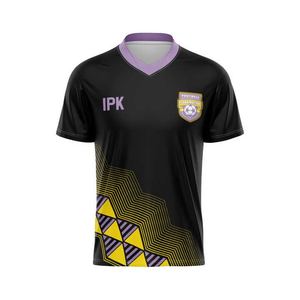 Maillot de football américain sur mesure en gros vêtements de sport respirants à séchage rapide pour vêtements d'équipe unisexes à manches courtes - Product Image 1