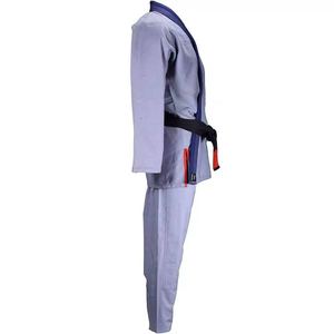 Jiu-Jitsu brésilien personnalisé 2025 nouveauté matériel respirant Arts martiaux pratique Jiu Jitsu uniforme Gi SI-JJG-04 - Product Image 4