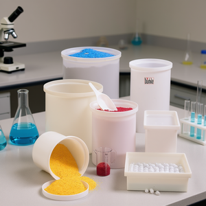 Bouteilles de laboratoire rondes Burkle GmbH, contenants industriels pour usages variés - Product Image 3