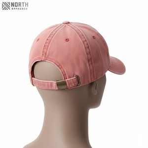 Casquette de sport unisexe réglable en coton vintage délavé et vieilli, style baseball en sergé uni, style tendance, casquette de papa avec lettres - Product Image 5
