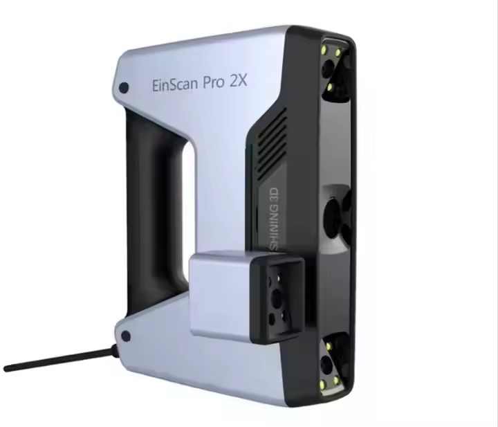 Original Pro 2X Plus Handheld 3D Laser Scanner with Solid Edge Shining 3D Edition Used Document and CMOS Light Source