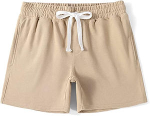 Tendance fabricant en gros personnalisé Shorts de course blanc entraînement Gym Streetwear décontracté coton polaire hommes Shorts vente - Product Image 2