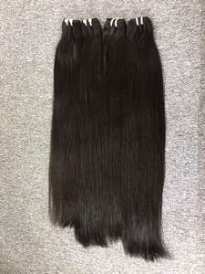 Extensiones de cabello natural liso de Trama humana marrón para mujeres negras de Vietnam - Product Image 4