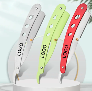 Factory Supply <b>Hair</b> Cutting Knife Salon Barber Shaving Straight Razor for Men Beard <b>Styling</b> By ANAAIF - Product Image 1