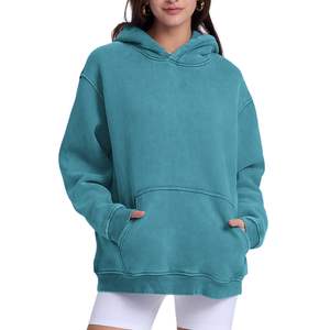 Fabrication conception personnalisée automne vente chaude unisexe sweats à capuche décontracté 100% coton poche surdimensionné basket-ball régulier - Product Image 2
