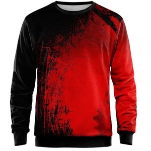 Sudaderas de Cuello Redondo para Hombre, de Algodón/Poliéster, para Invierno, con Diseño Personalizado e Impresión por Transferencia de Calor - Product Image 2
