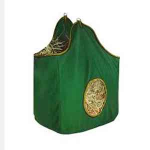 New Large Size Nylon Horse Hay Slow Feed <b>Bag</b> Eco Friendly Heavy Duty Feeding Tote With Front <b>Divider</b> For Stable Use - Product Image 1
