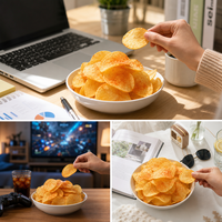 Chips de pommes de terre au goût de tomate Oishi 80g