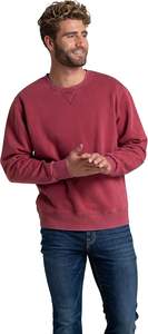 เสื้อสเวตเชิ้ตคอกลมทรงโอเวอร์ไซส์สำหรับผู้ชาย ผ้าคอตตอนหนานุ่ม สไตล์สตรีทแวร์ ไหล่ตก ทรงหลวม - Product Image 4