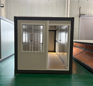 Casa Contenedor Plegable Portátil de 20 y 40 pies de Instalación Rápida, Calidad de Fábrica de Shanghái, <span class=keywords><strong>Precio</strong></span> Económico, para Oficina o Granja - Product Image 1
