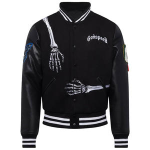 Ropa Exterior Hombre Chaquetas Letterman Invierno (2024) a Precios Mayorista Chaquetas Béisbol Streetwear Chaqueta Bomber para hombre - Product Image 1