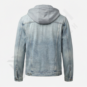 Chaqueta Vaquera Personalizable para Hombre, Relleno de Algodón, Tejido Transpirable, Suave y Cómoda, Chaqueta Vaquera para Hombre de Primera Calidad - Product Image 4