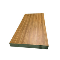 Plaques en plastique, panneaux MDF mélaminés, épaisseur 9 mm, taille 1220x2440 mm, 4x8 pieds, matériau PVC imperméable, couleurs personnalisées