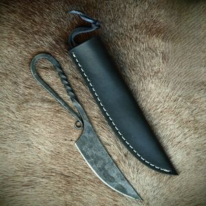 มีดยุคกลางโบราณขัดเงามีดยุคกลางแบบตั้งทำด้วยมือ - Product Image 6