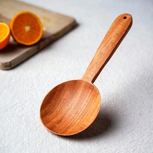 Juego de Cubiertos para Servir Ensaladas Mirha International, Talla S, con 2 Espátulas, Madera Natural, Utensilios Hechos a Mano Sostenibles - Product Image 6
