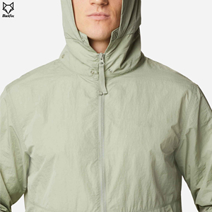 Veste coupe-vent en polyester pour homme, coupe-vent imperméable pour le sport en plein air, taille plus - Product Image 3