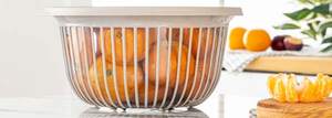 Recipientes Modulares de Plástico para Cocina - Sistema Multifuncional de Almacenamiento de Alimentos Estilo Rústico para una Preparación de Comidas Eficiente - Product Image 2