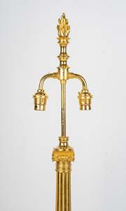 Lampe en laiton Stand avec décoration de luxe - Product Image 5