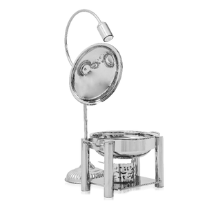 Chauffe-plat rond Offre Spéciale en acier inoxydable pour la décoration du dîner de mariage - Product Image 2