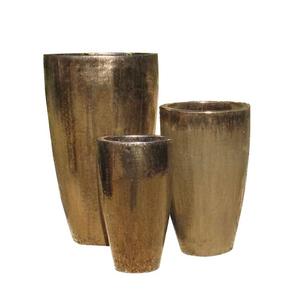 Ensemble de trois vases à fleurs en aluminium, décoration d'intérieur, vases à fleurs et pichet en métal, vase en aluminium moulé pour restaurant - Product Image 6