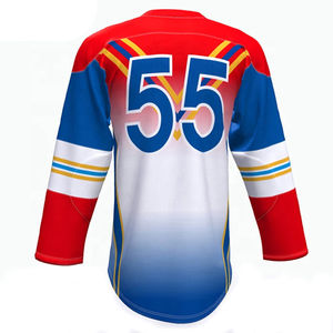 Maillots de hockey sur glace personnalisés avec logo et design, disponibles en plusieurs couleurs, prix de gros, style tendance, pour hommes et femmes - Product Image 6