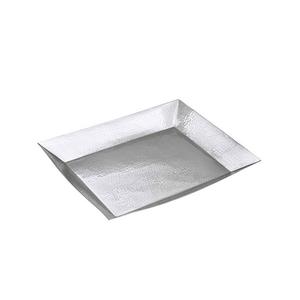 Snacks ou serveur de nourriture plateau en métal fini émail design attrayant cuisine restauration utilisé - Product Image 6