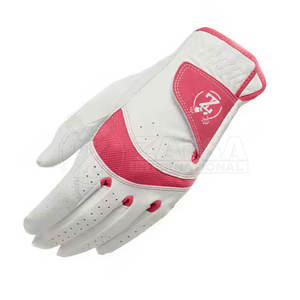 Guantes de golf de cuero genuino con logotipo personalizado de alta calidad, precio de fábrica para uso deportivo - Product Image 2