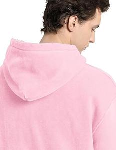 เสื้อฮู้ดลำลองโอเวอร์ไซส์ชายและหญิงเสื้อสเวตเชิ้ตแบบสวมหัวแนววินเทจผ้าคอตตอนเสื้อผ้าแนวสตรีทแบบ100% ปัก - Product Image 2