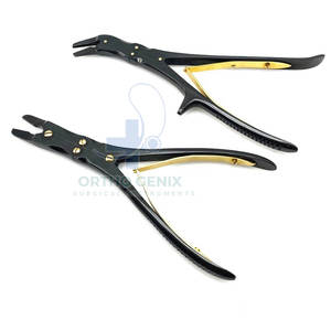 Instrumentos médicos, pinzas para morder huesos, Manual de acero satinado de alta calidad para cirugía, procedimientos óseos, uso quirúrgico ortopédico - Product Image 2