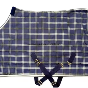 Couverture hivernale pour chevaux équestres Couverture de pluie standard imperméable Plusieurs couleurs Rose Rouge Marron Couleur disponible - Product Image 3