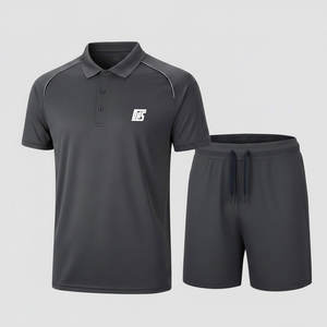 Uniforme de Golf para Hombre, Listo para Entrenar, Ligero, Transpirable, Tejido Elástico, Ajuste Cómodo para Prácticas en el Campo de Golf - Product Image 1