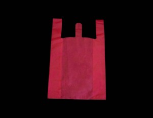 <b>Red</b> Non-Woven Fabric Bag - Product Image 3