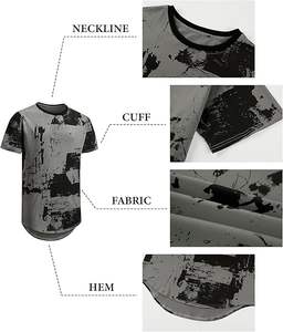 Camisetas con imágenes impresas personalizadas Logotipo impreso 100% Camiseta de algodón MOQ 2 piezas 150 GSM Camisetas para hombres - Product Image 4