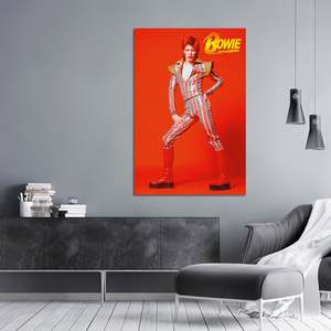David Bowie Glam <b>Poster</b> Paper Wall Decor - Product Image 3