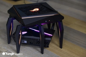 ROG Rapture <span class=keywords><strong>WiFi</strong></span> 6ไตร GT-AX11000แบนด์10กิกะบิตไร้สายเราเตอร์สำหรับเล่นเกมเครือข่ายในบ้านอัจฉริยะ - Product Image 4