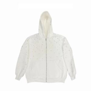 Sudaderas con Capucha Personalizadas para Hombre, Estampadas, de Algodón Mezclado, 420, 500, 600 Gsm, Corte Regular, Talla Grande, con Pedrería, Impermeables, para Otoño - Product Image 1