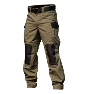 Pantalon tactique Softshell imperméable à séchage rapide pour hommes randonnée chasse multi-poches Cargo MA-871 jonquilles couleur et taille personnalisées - Product Image 1