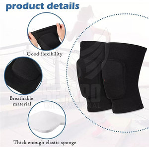 สนับเข่าสำหรับชกมวยแผ่นรองเข่าสำหรับเล่นมวยออกแบบได้เอง - Product Image 2