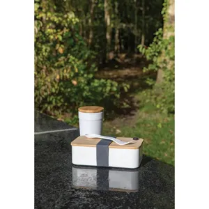 Boîte à lunch écologique en bambou RPP RCS, durable et respectueuse de l'environnement, gadget pour les repas quotidiens - Product Image 4