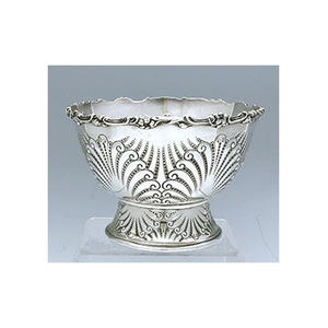 Bol à fleurs en acier inoxydable de qualité supérieure Vaisselle décorative personnalisable Forme circulaire Technique polie écologique - Product Image 2