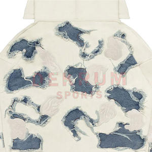 Vente en gros de Sweats à capuche vieillis pour hommes Fabricant personnalisé de haute qualité 100% coton Sweat à capuche vieillis - Product Image 3